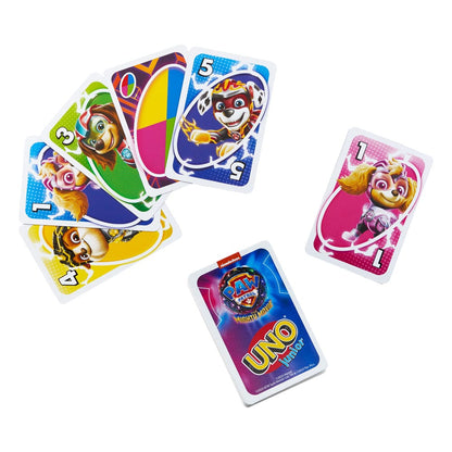 jeu de cartes uno junior patpatrouille le film mattel
