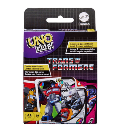 UNO Flip! Card Game - Transformers 