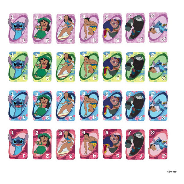 UNO Card Game - Lilo &amp; Stitch