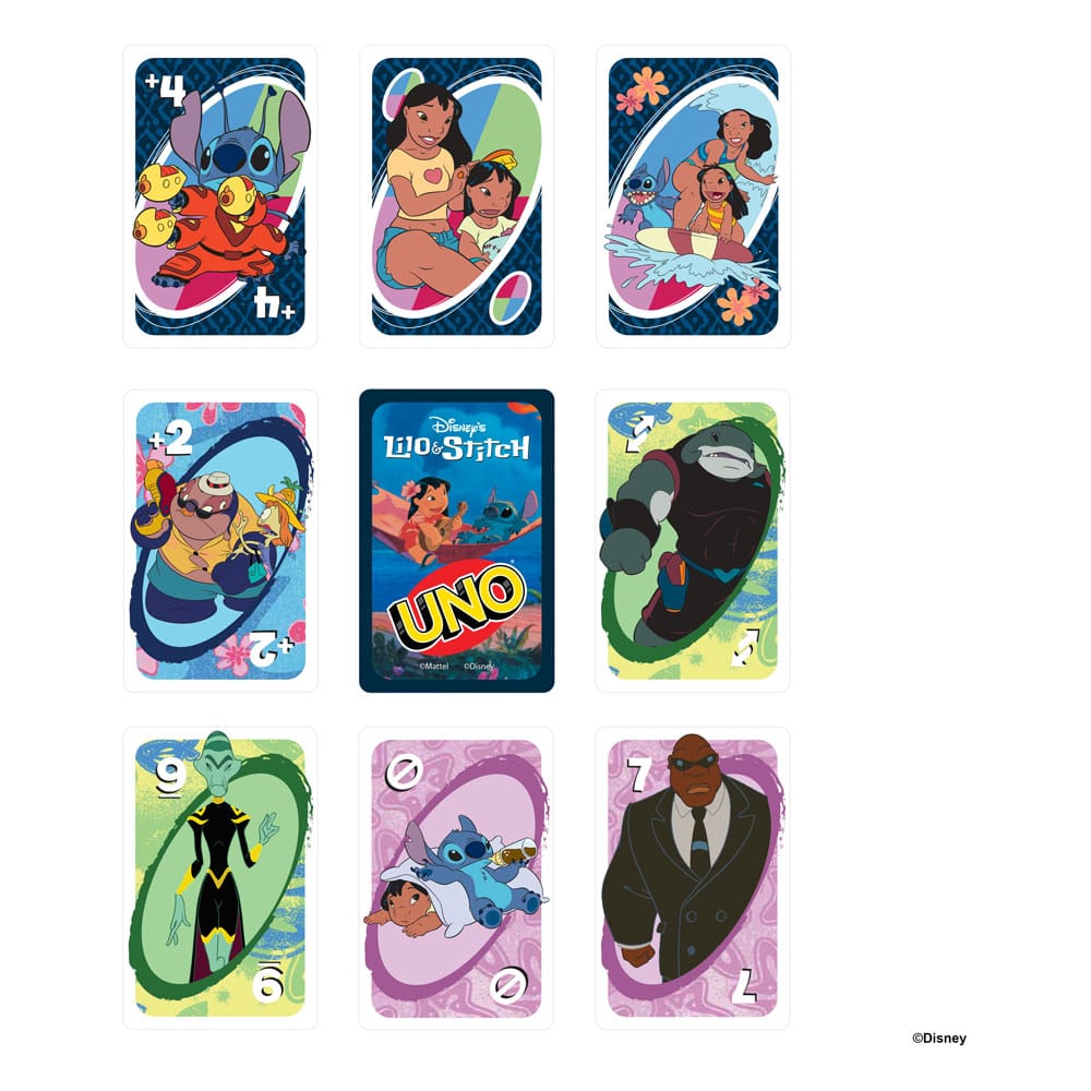 Jeu de Cartes UNO - Lilo & Stitch