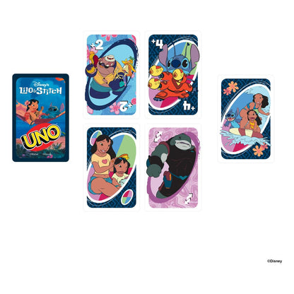 Jeu de cartes UNO - Lilo & Stitch
