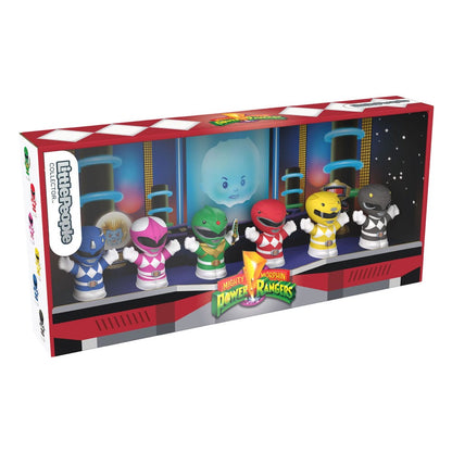 little people collector mighty morphin power rangers 6 pack fisher price