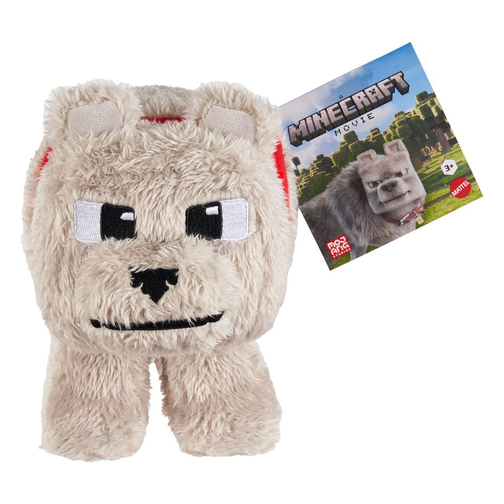 Minecraft: The Movie Plush - Dennis the Wolf