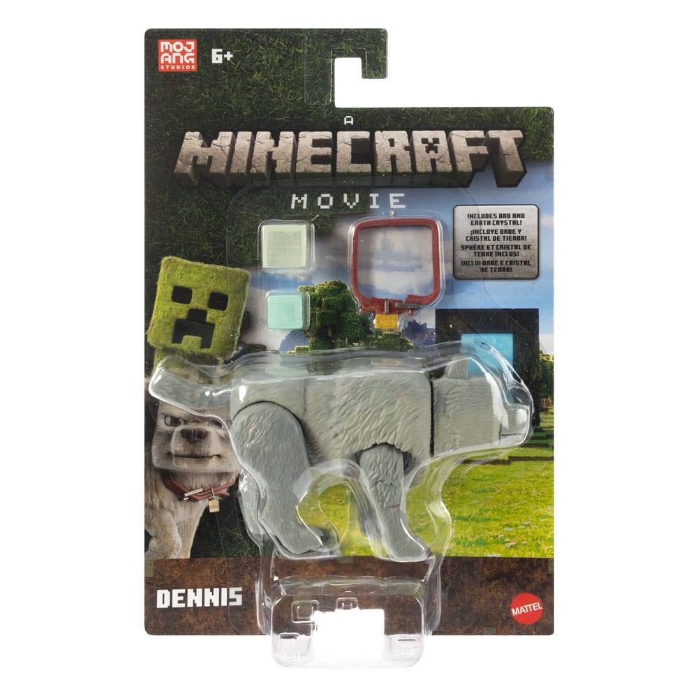 Minecraft: The Movie Figurine - Dennis the Wolf