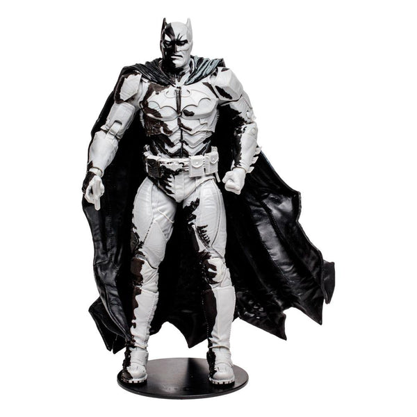 Batman with Comic Black Adam (Line Art Variant)