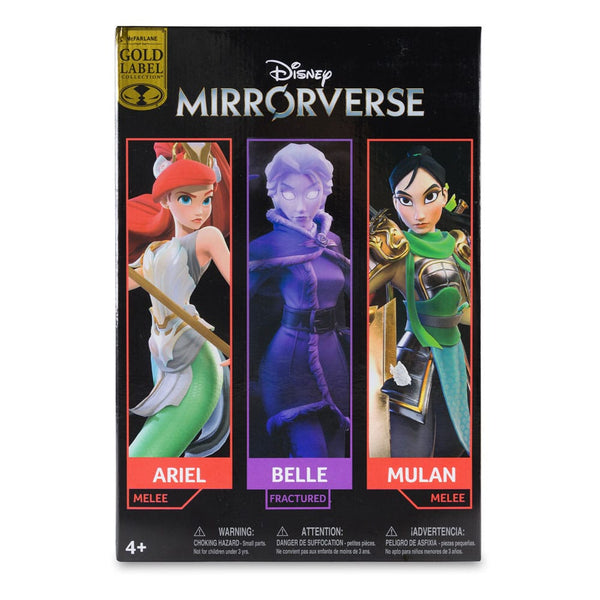 Mulan, Belle & Arielle (Gold Label) - Disney Mirrorverse 