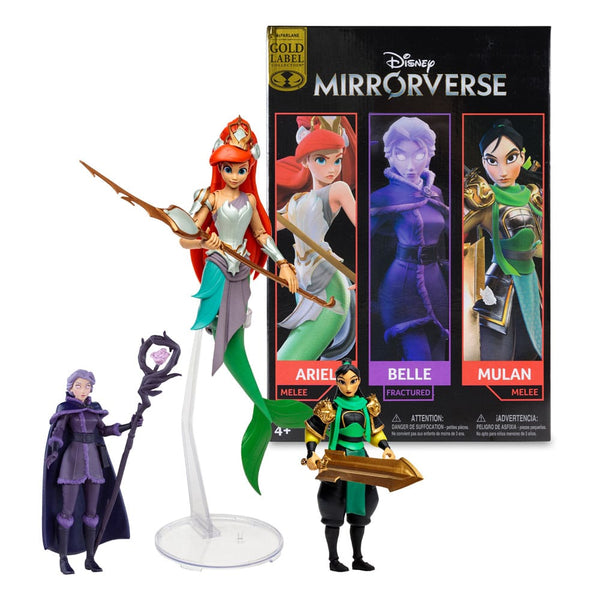 Mulan, Belle & Arielle (Gold Label) - Disney Mirrorverse 