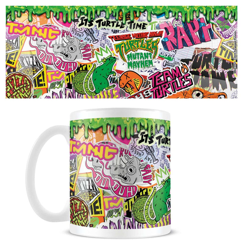 Mug Tortues Ninja Mutant Mayhem « Graffiti »