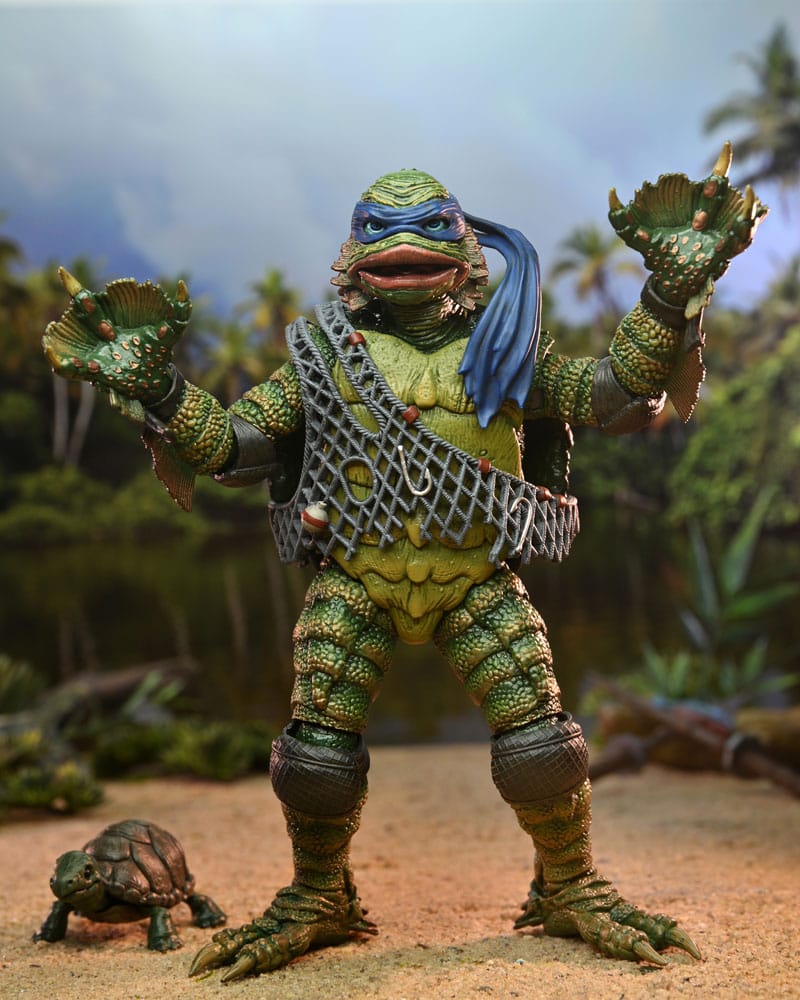 Leonardo as the Creature - Universal Monsters x Tortues Ninja