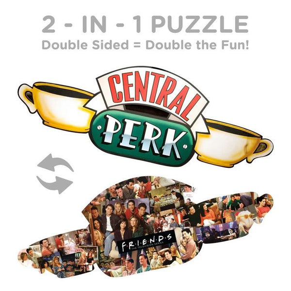 Puzzle Friends - Central Perk in de vorm van een puzzel 