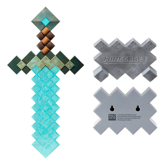 epee diamant replique collector minecraft noble collection