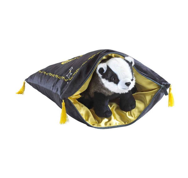 Harry Potter pluche knuffel en kussen - Hufflepuff
