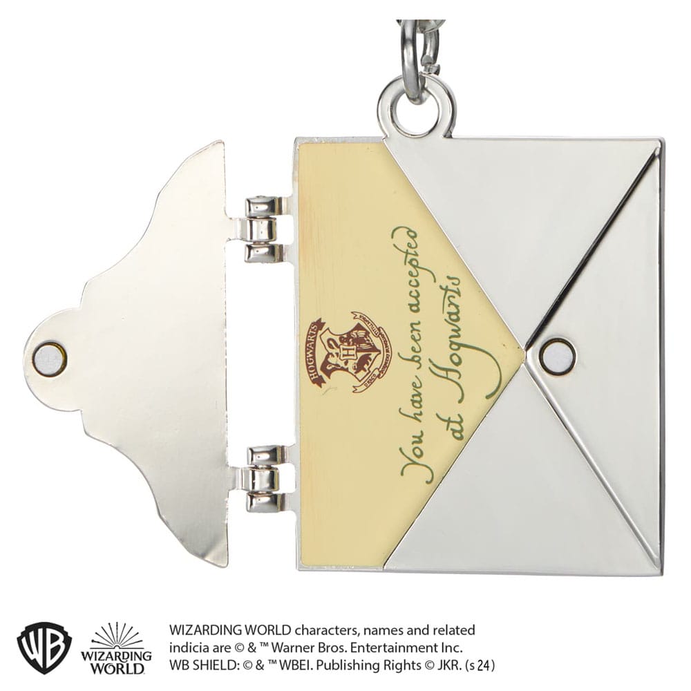 Porte-clés Harry Potter - Lettre d’acceptation Poudlard