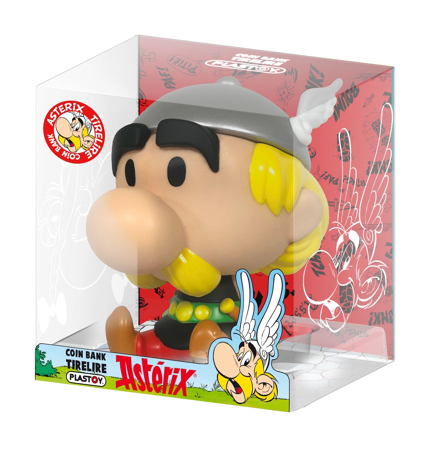 Asterix Piggy Bank - Chibi 