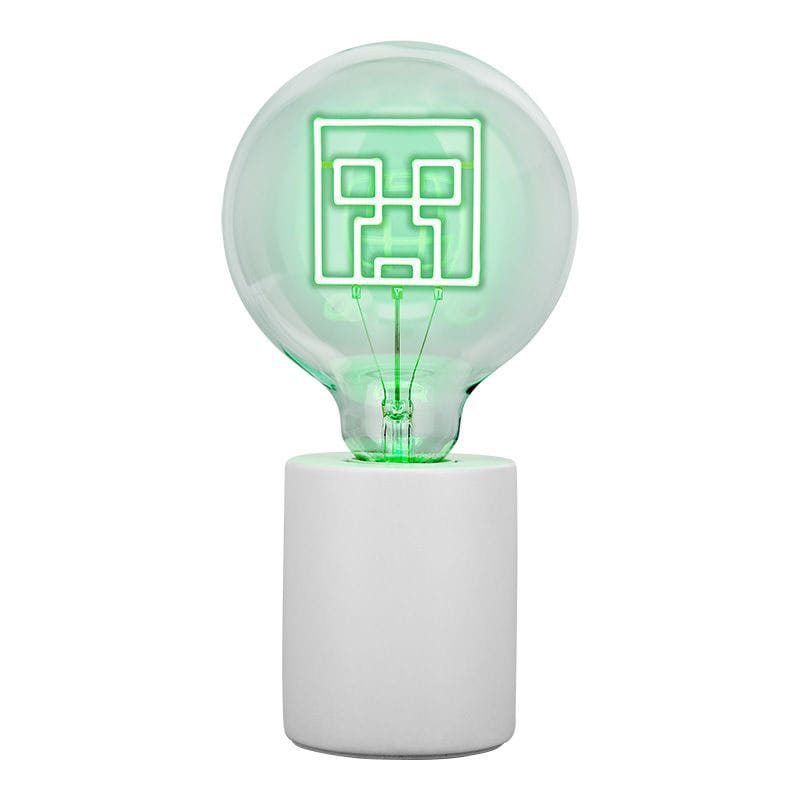 Minecraft neon LED-lamp - De Creeper