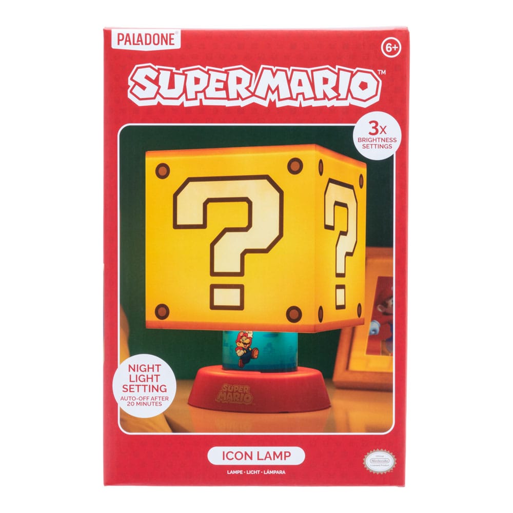 Super Mario Icon Lamp - 26,6 cm