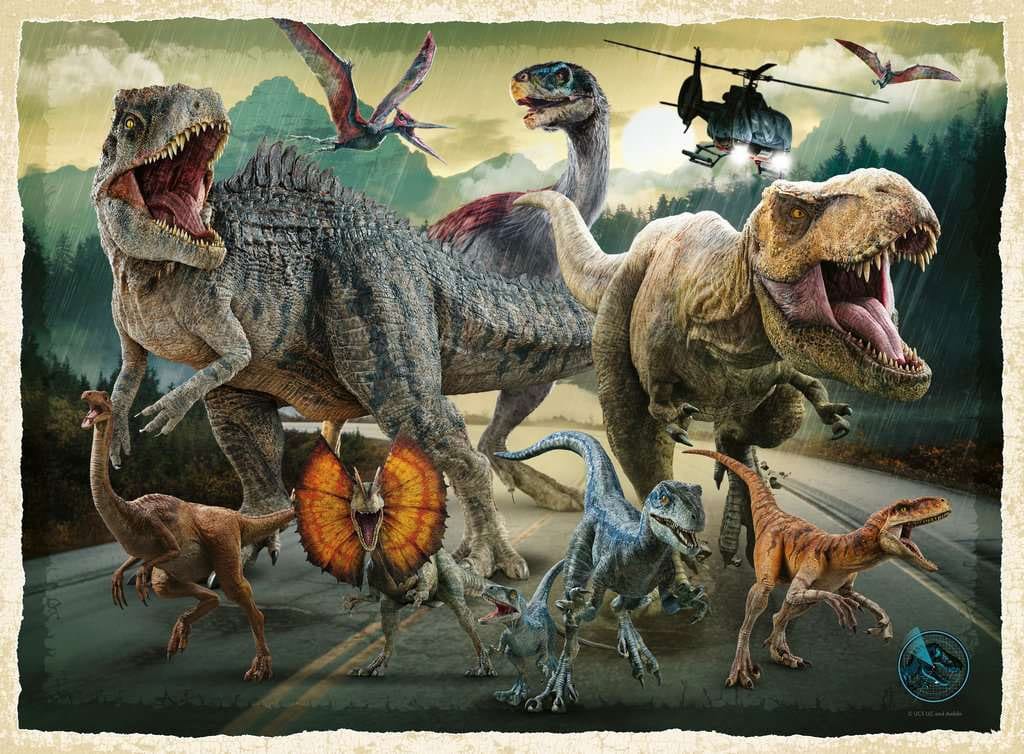 Jurassic World Puzzle - The universe of Jurassic World 200p