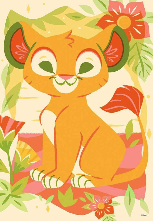 Puzzel van Simba uit de Leeuwenkoning - 300 stukjes