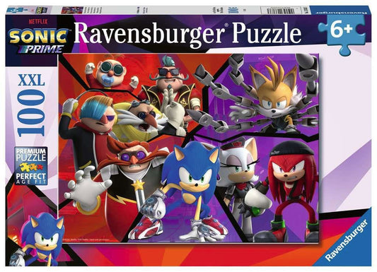 Sonic Prime Puzzle - Sonic &amp; Villains (100 pieces)