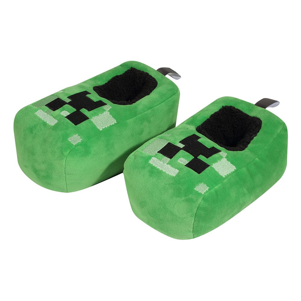Minecraft-slippers - De Creeper