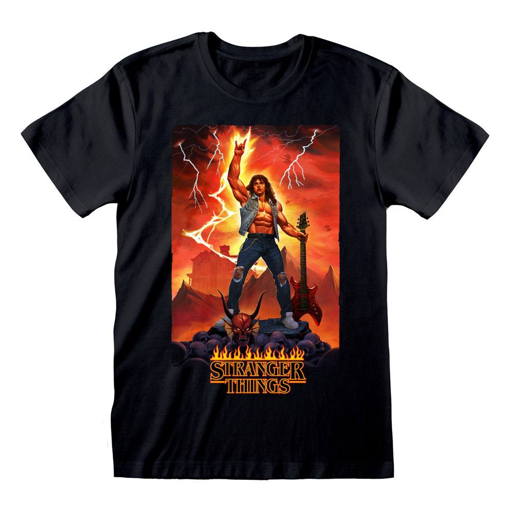 Stranger Things T-shirt - Eddie Rocks