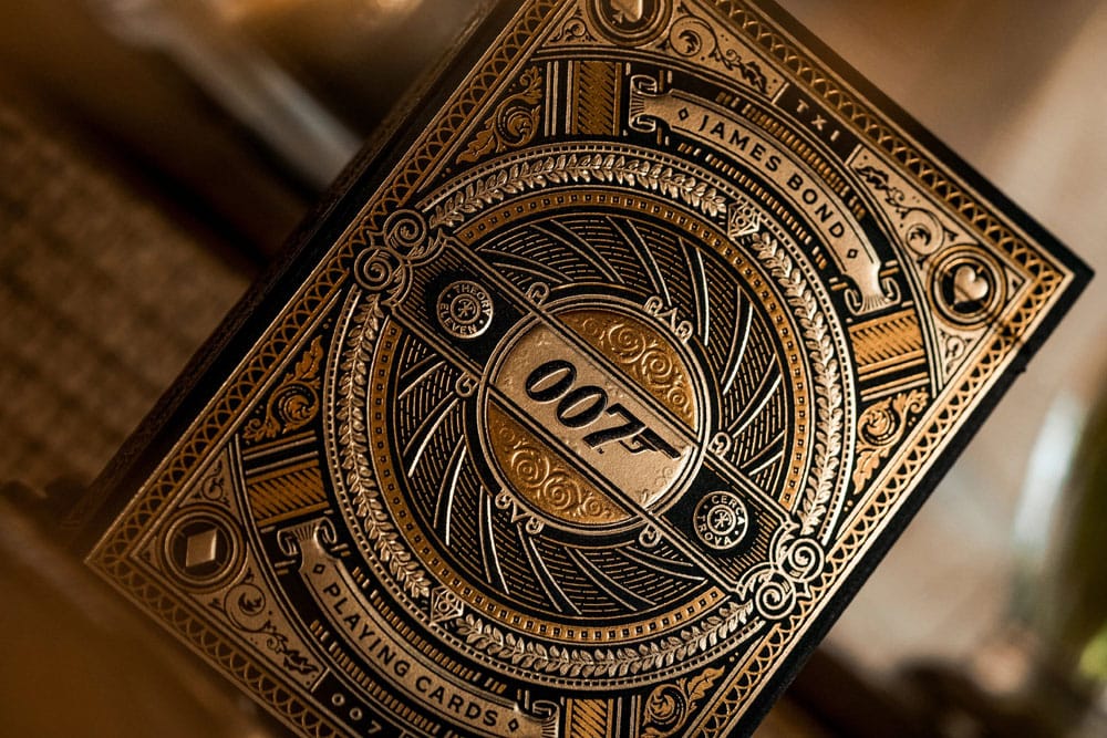 james bond 007 playing cards theory11