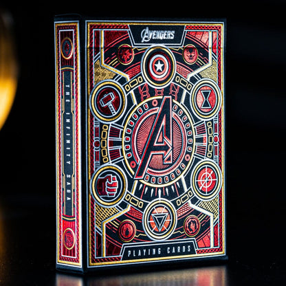 avengers red edition playing cards theory11
