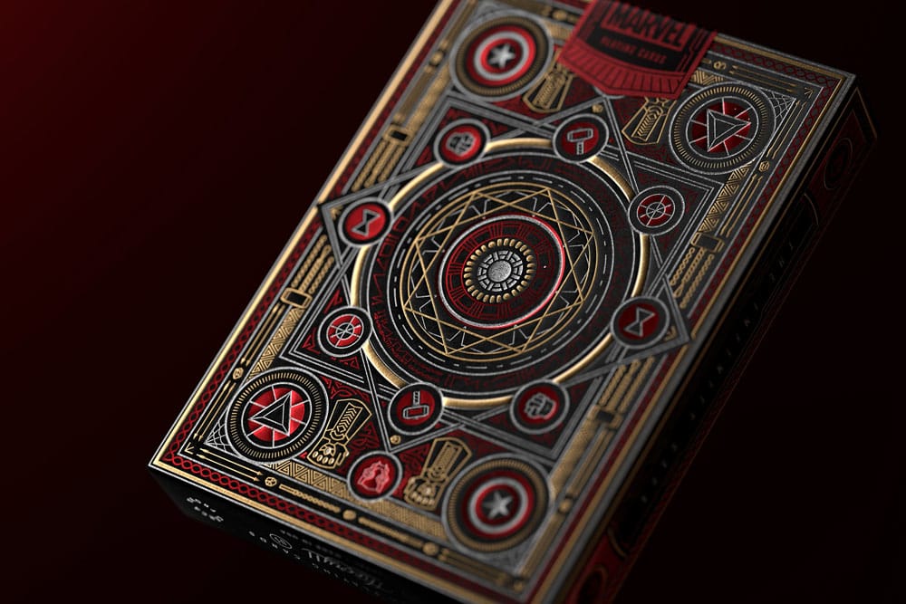Cartes à Jouer Avengers - The Infinity Saga - Rouge