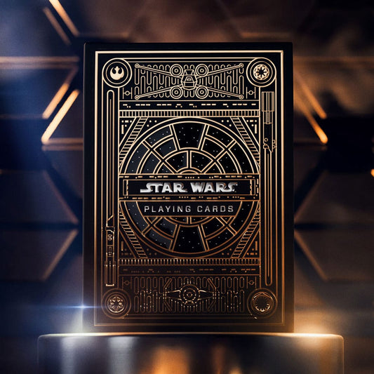 star wars gold edition playing cards theory11