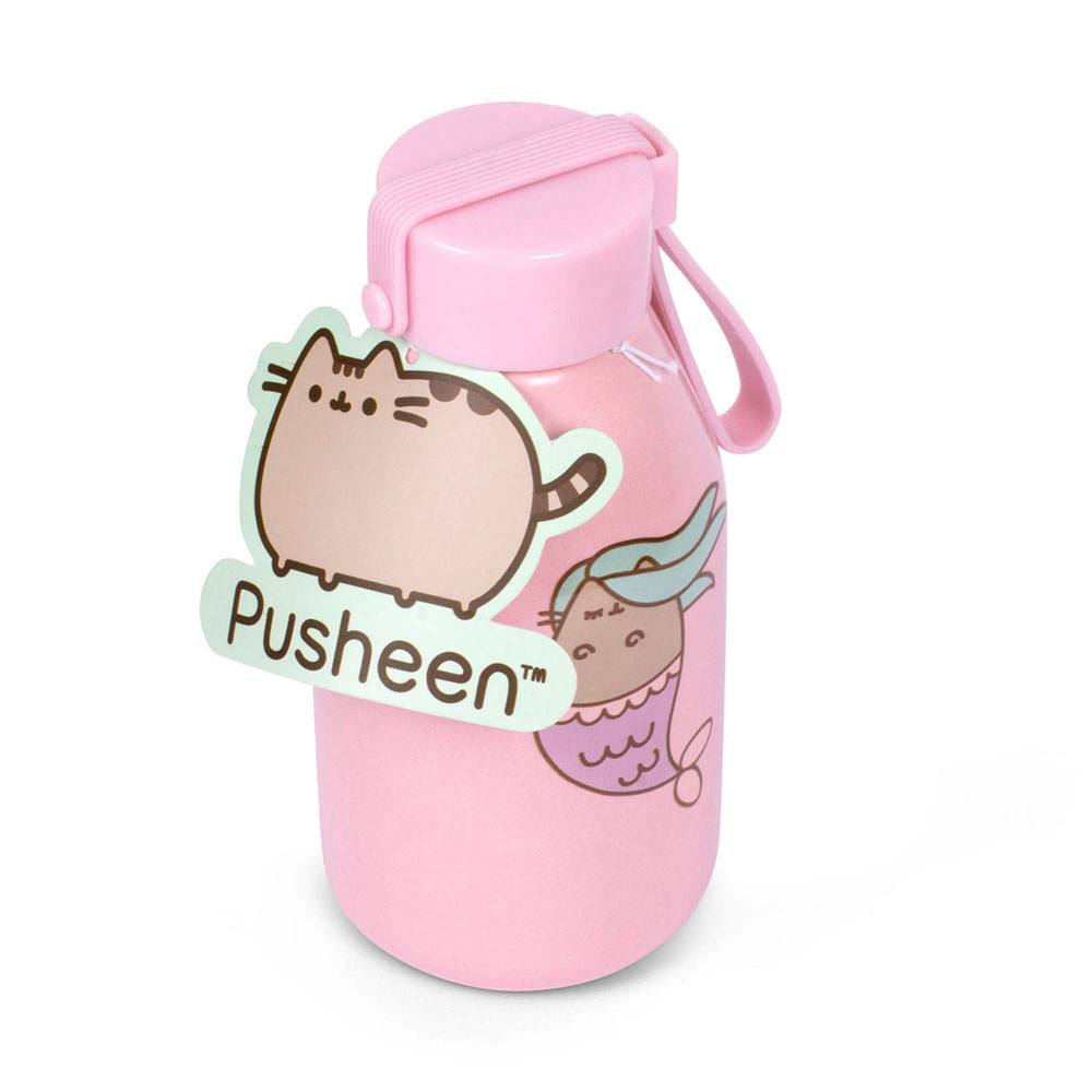 Pusheen Water Bottle - Mermaid 