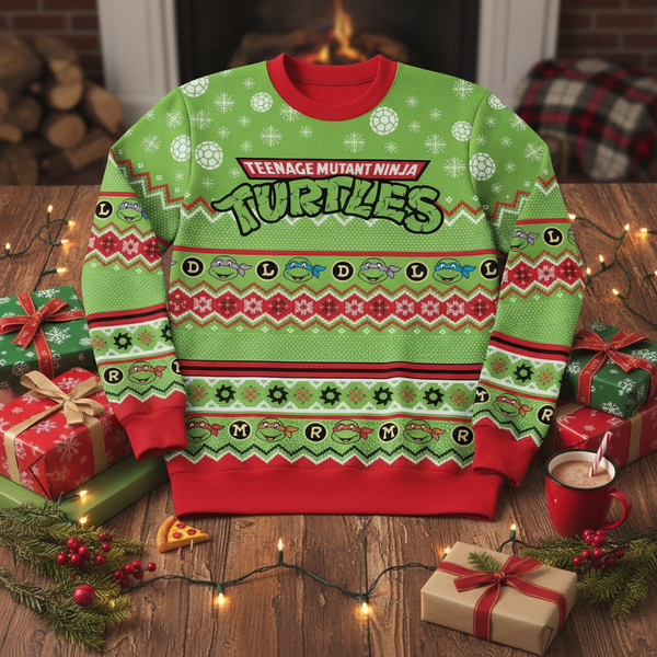 Teenage Mutant Ninja Turtles kersttrui - LDRM