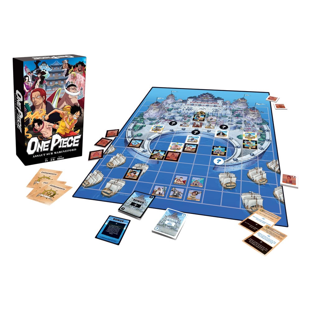 One Piece Board Game - Assault on Marineford 