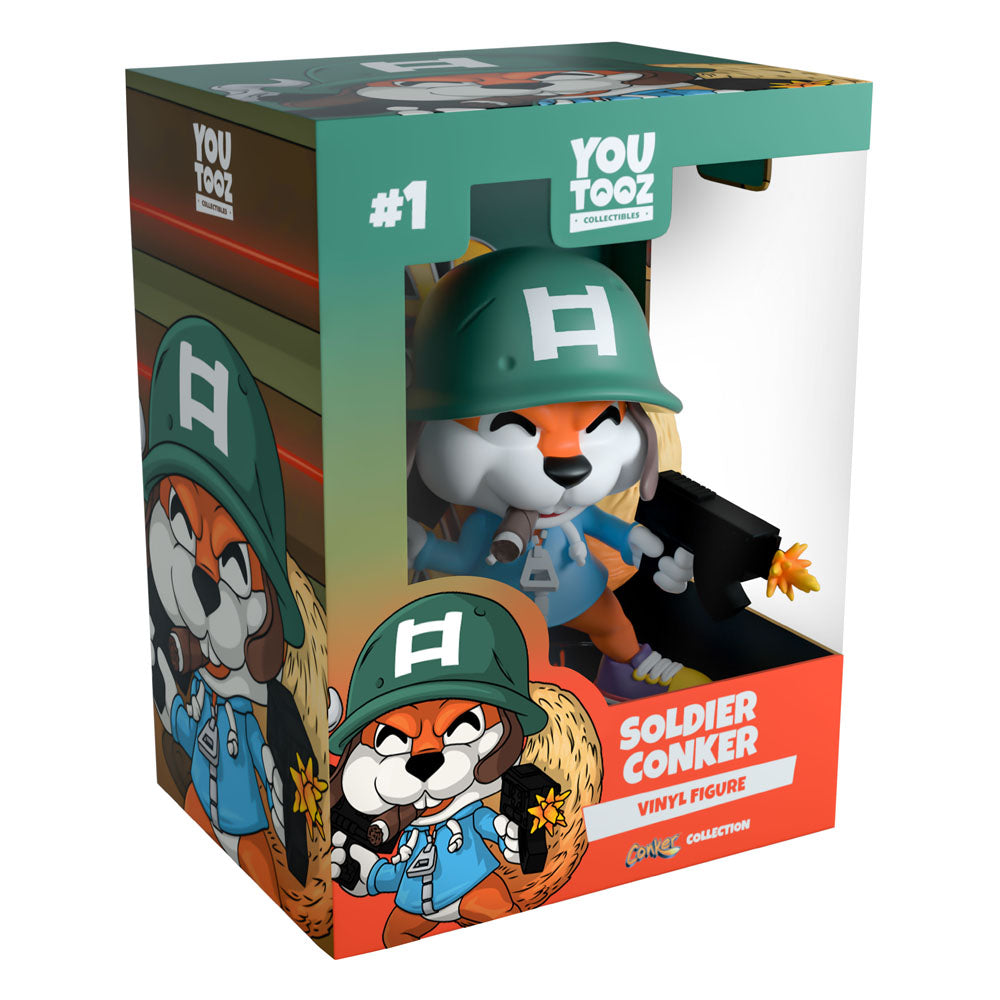 Conker's Bad Fur Day Vinyl figurine Soldier Conker Youtooz