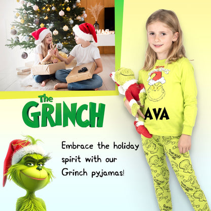 The Grinch Personalized Christmas Pajamas