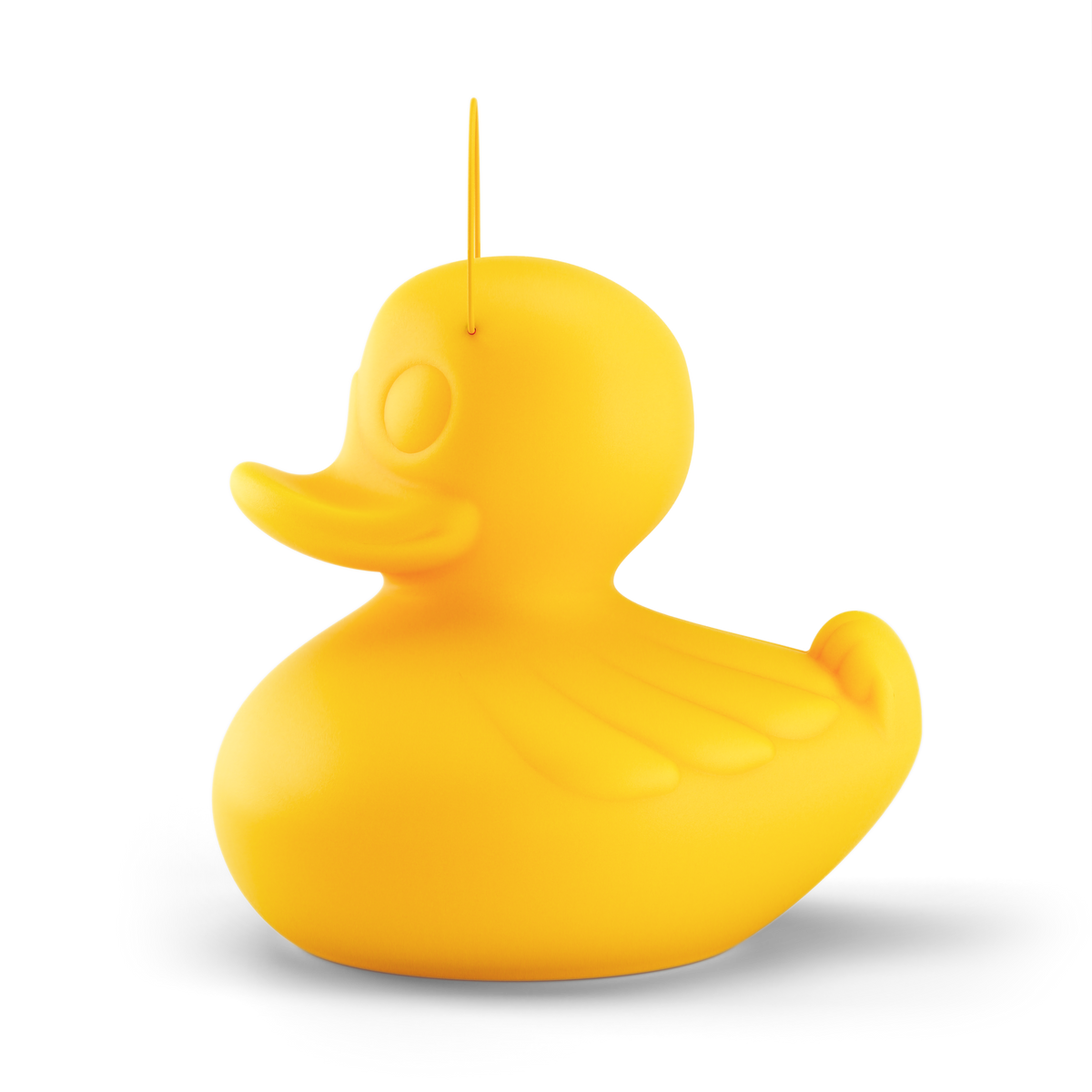 Yellow floating duck night light for kids by Goodnight Light