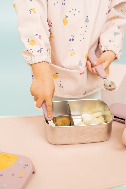 Zoe the Koala Cutlery with Silicone Case Mustard