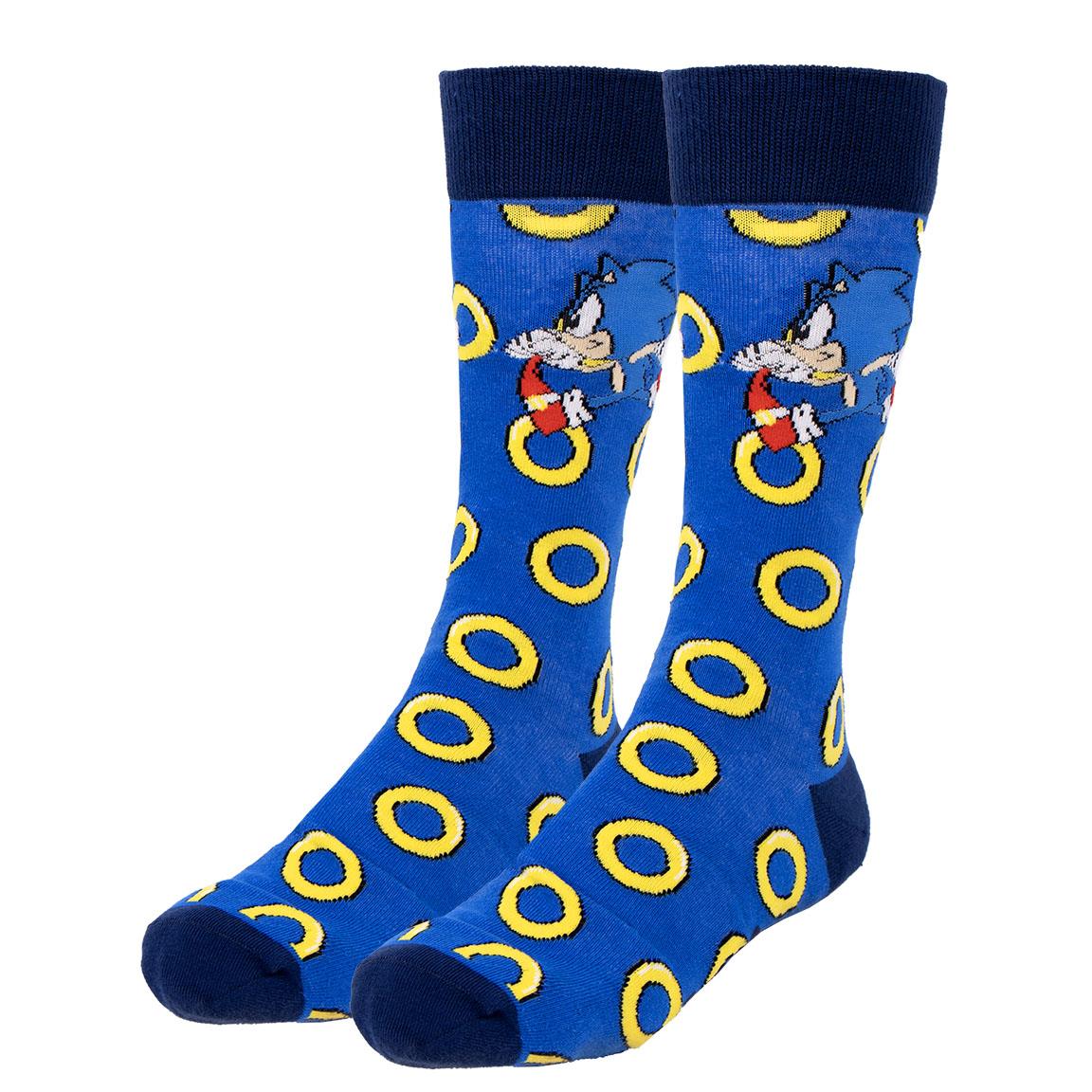 Pack 3 Paires de Chaussettes Sonic