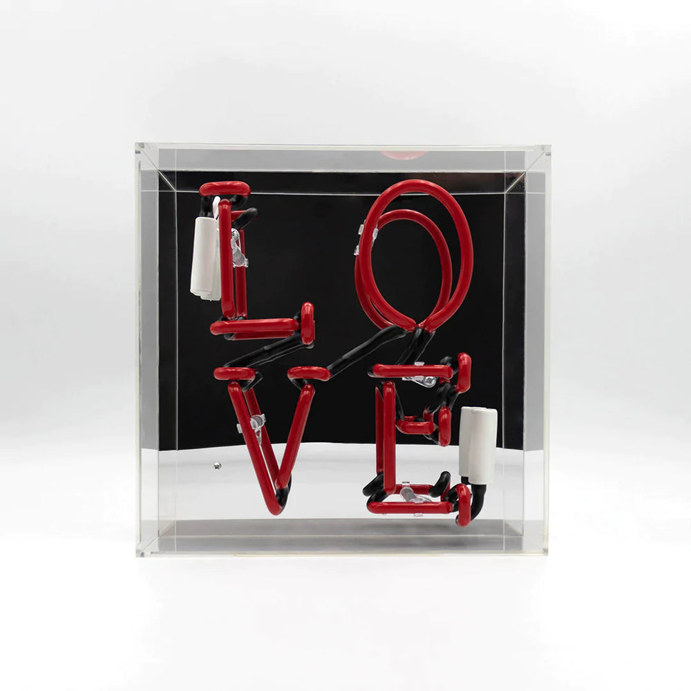 LOVE Neonlicht – Rot