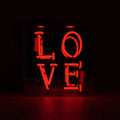 LOVE Neonlicht – Rot