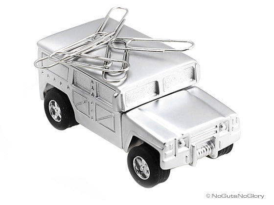 Aimant à trombones 4x4 Hummer Meta[l]morphose | Boutique d'objets cadeaux designs kokochao.com