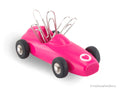 Magnetische Papercliphouder Roze Auto met Hart