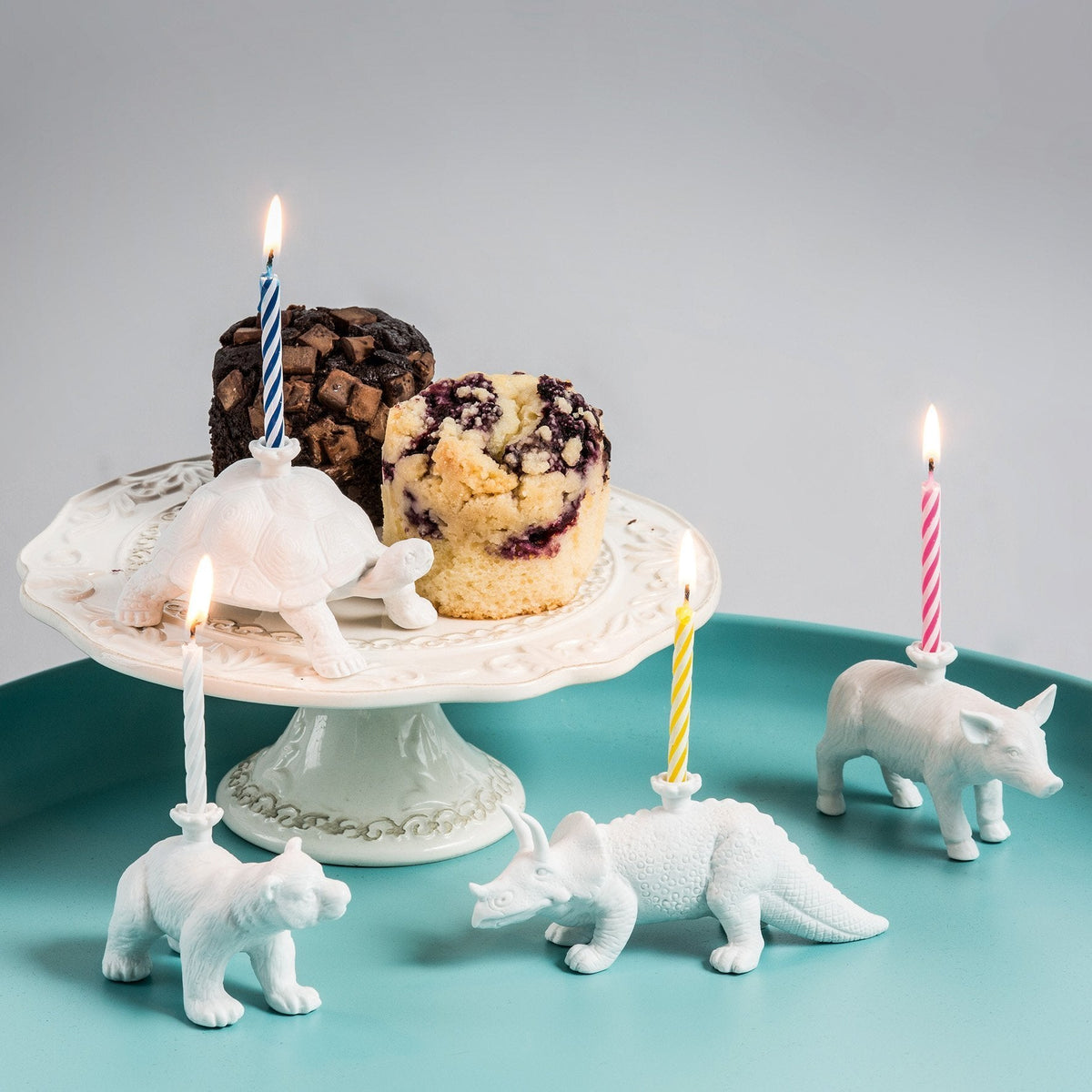 Bougeoir d'Anniversaire Tortue