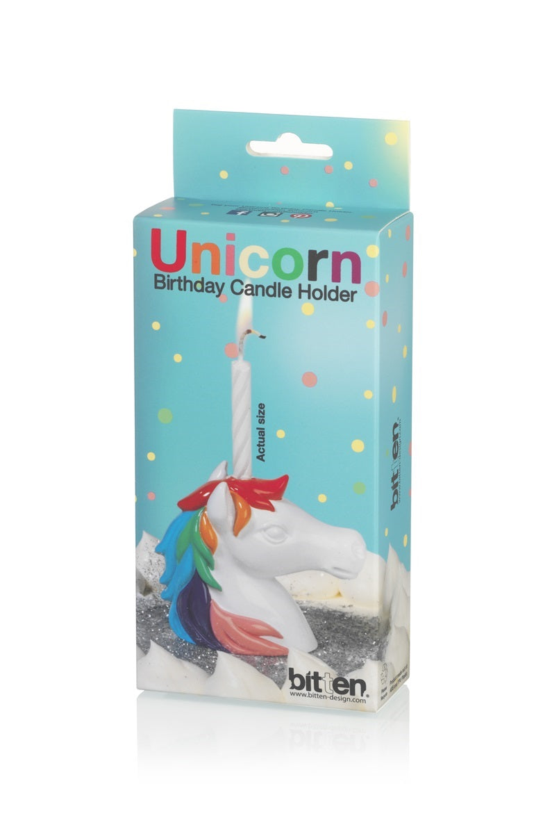 Unicorn Birthday Candle Holder 