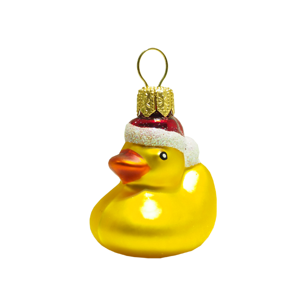 Christmas bauble Duck Bonnet