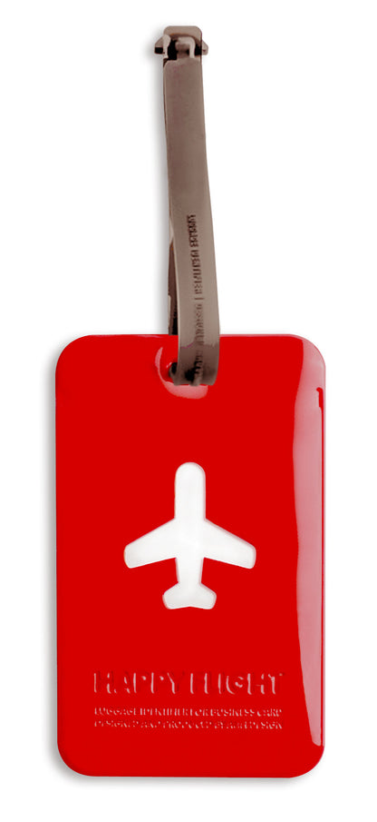 Rectangle luggage label