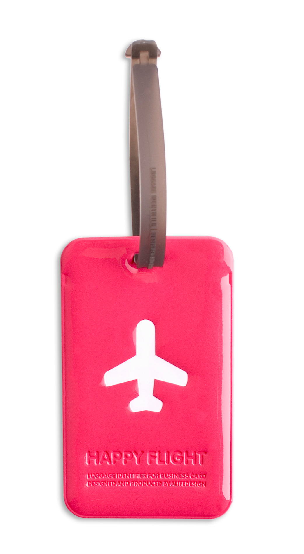 Rectangle luggage label