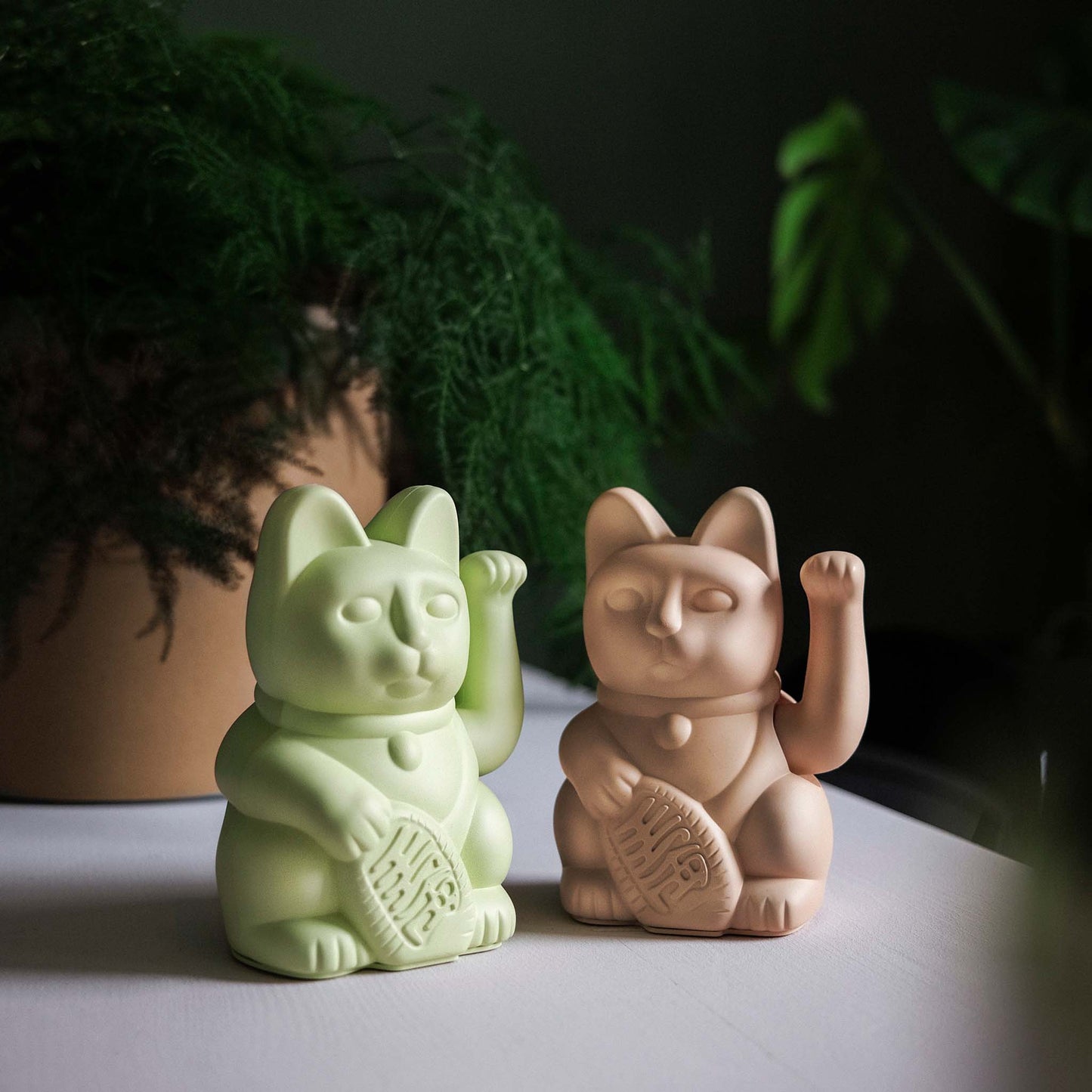 Light Green Lucky Cat