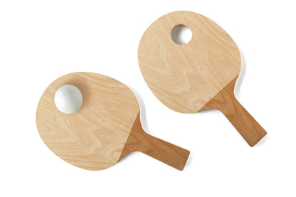 Cock ping pong racket