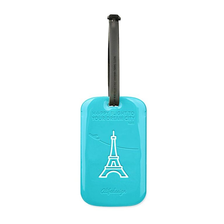 Paris baggage label