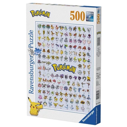 POKEMON - Puzzle 500 Pces - Pokedex Première Génération